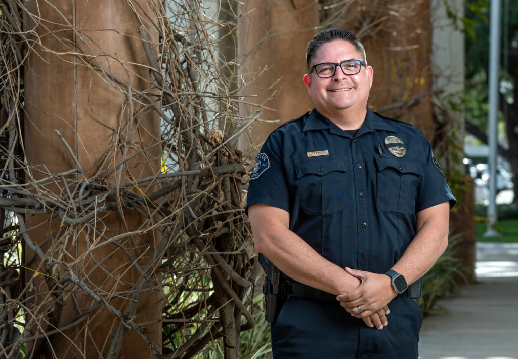 Retired Sheriffs Deputy Happy To Be Part Of Tustin Police Department