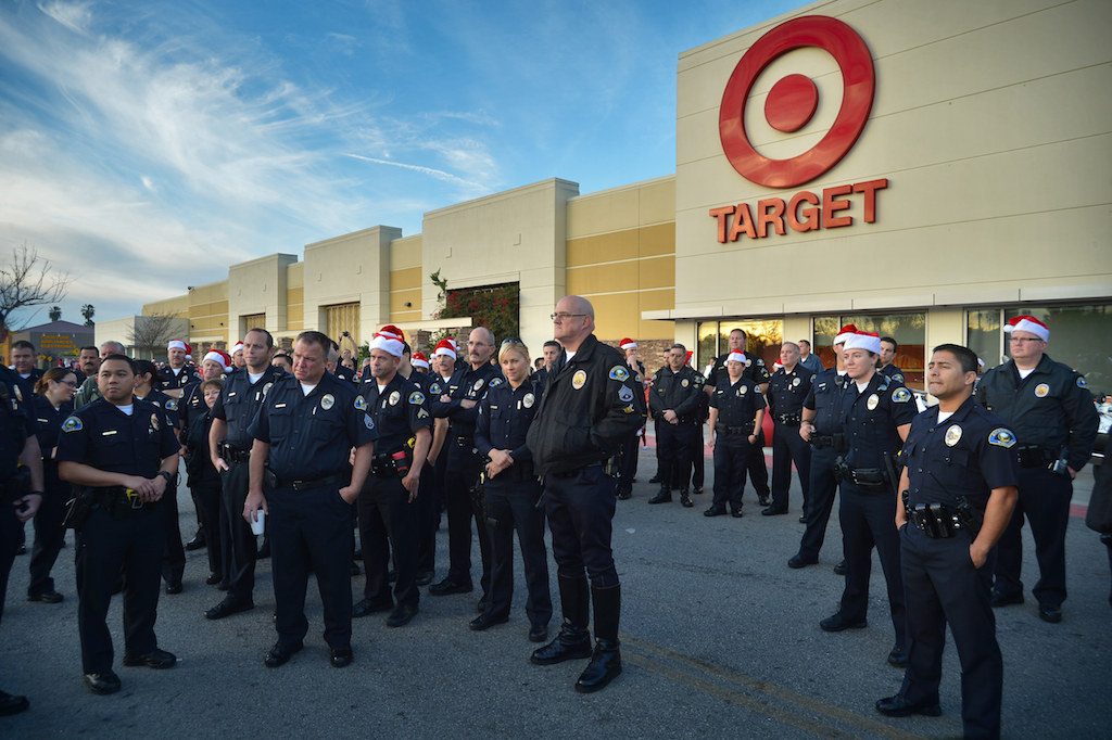 Anaheim Police Department’s Cops 4 Kids and Target joins together with with several other donations received throughout the year to create the second annual “Shop with a Cop” where Anaheim police officers are paired with a child and a $100.00 Target gift card to buy whatever they want in the Target store.