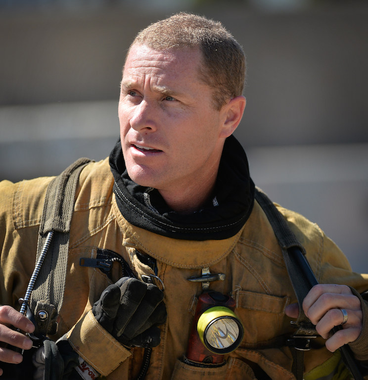 Capt. Tim Sandifer of Anaheim Fire & Rescue. Photo by Steven Georges/Behind the Badge OC