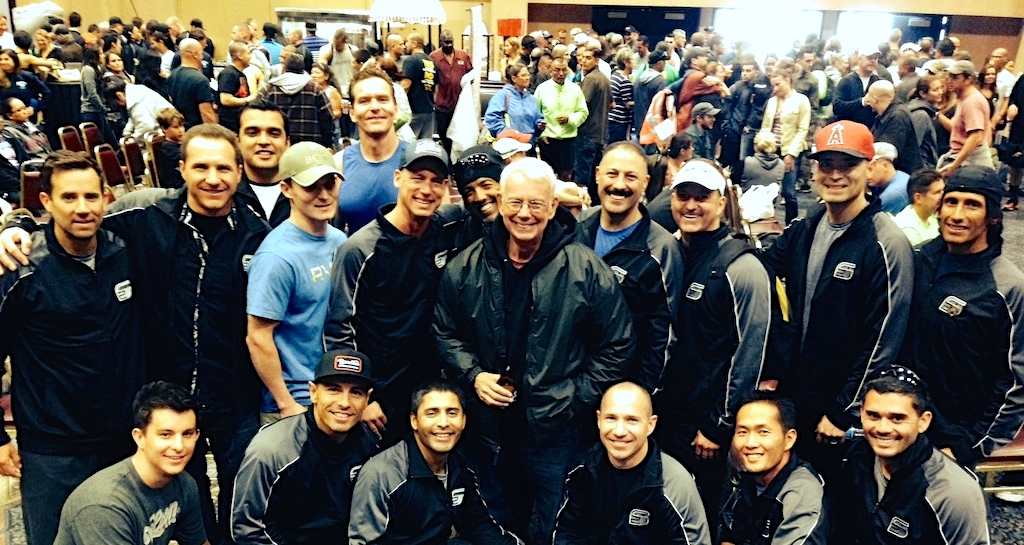 It's time for refreshments for the Anaheim PD team after competing in B2V two years ago. Photo courtesy of APD