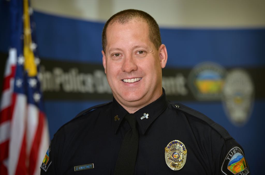 Jim Gwaltney, who has worked for seven years with the Orange County Sheriff Department, is Tustin PD’s new Chaplain. Photo by Steven Georges/Behind the Badge OC