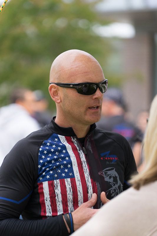 Sgt. Bill Drinnin of the Westminster Police Department organized this year's memorial ride. Photo by Jim Banks/Behind the Badge OC 