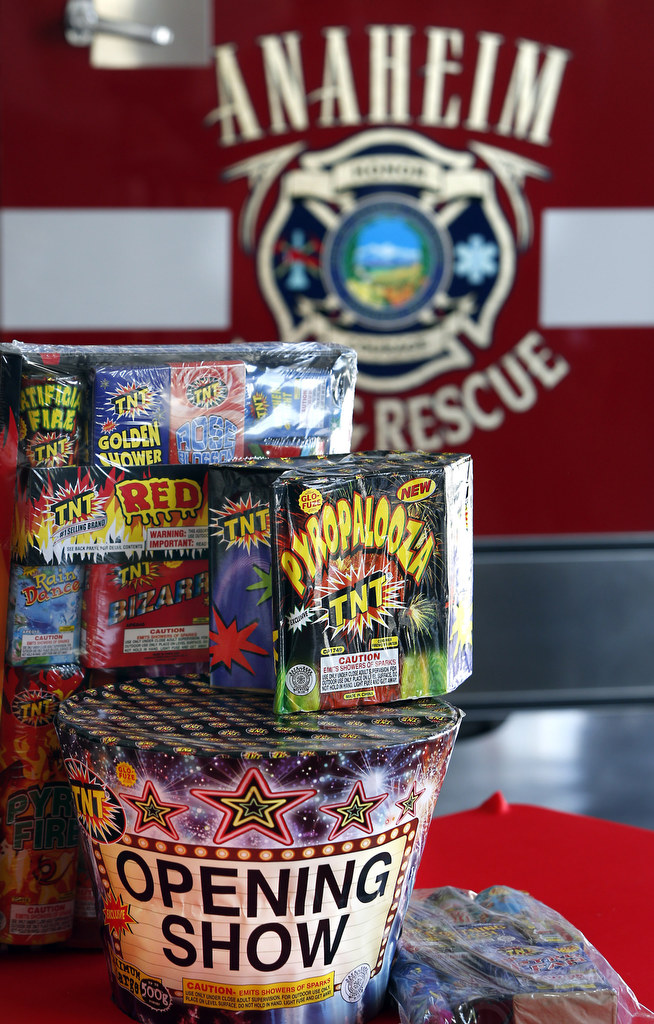 The city of Anaheim is permitting the use of  "Safe and Sane" fireworks on the Fourth of July for the first time in 30 years. Photo by Christine Cotter/Behind the Badge OC