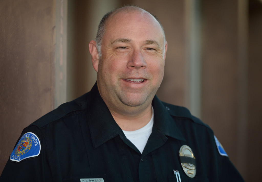 Garden Grove Master Reserve Officer Paul Danielson. Photo by Steven Georges/Behind the Badge OC