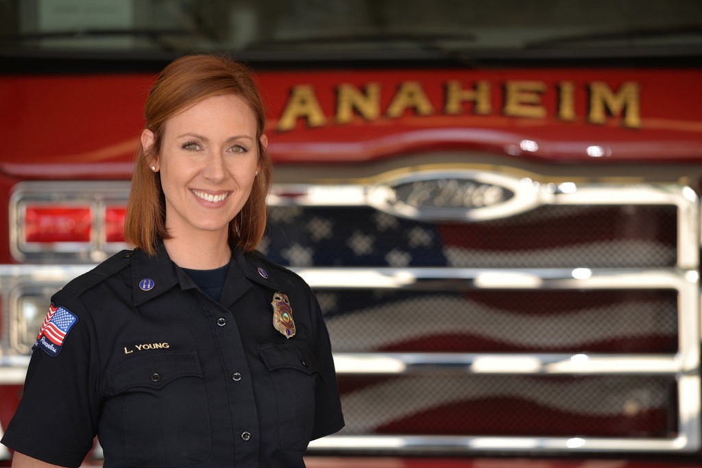 Lindsey Young, Assistant Fire Marshal. Photo by Steven Georges/Behind the Badge OC