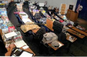 Some of the recovered stolen items. APD photo