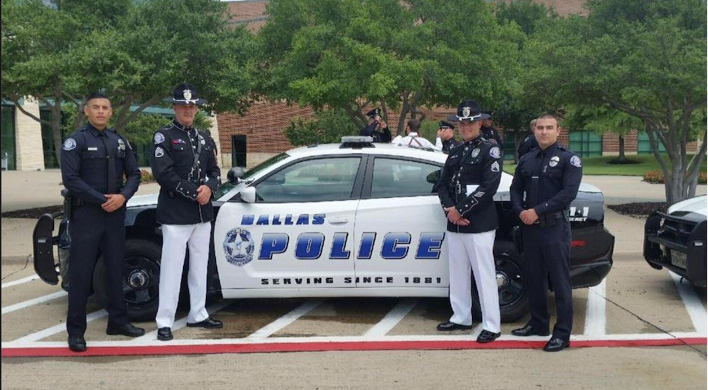 Westminster police sent four representatives to pay respects to the fallen officers in Dallas. Photo courtesy Westminster PD. 