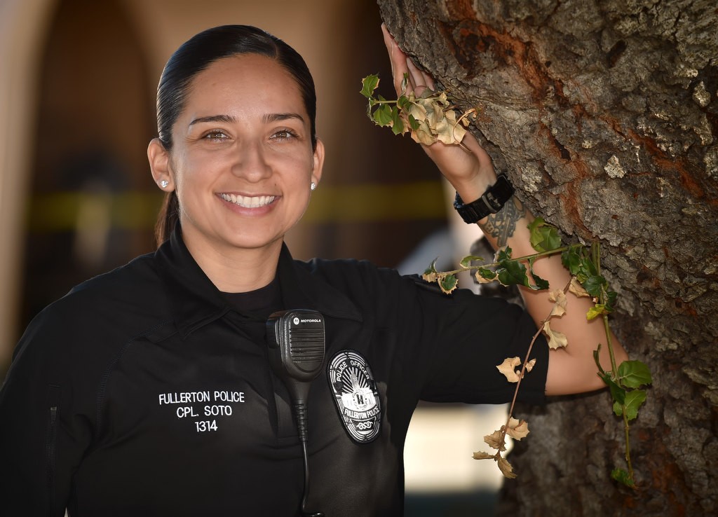 FPD School Resource Officer Cpl. Gabby Soto. File photo by Steven Georges/Behind the Badge OC