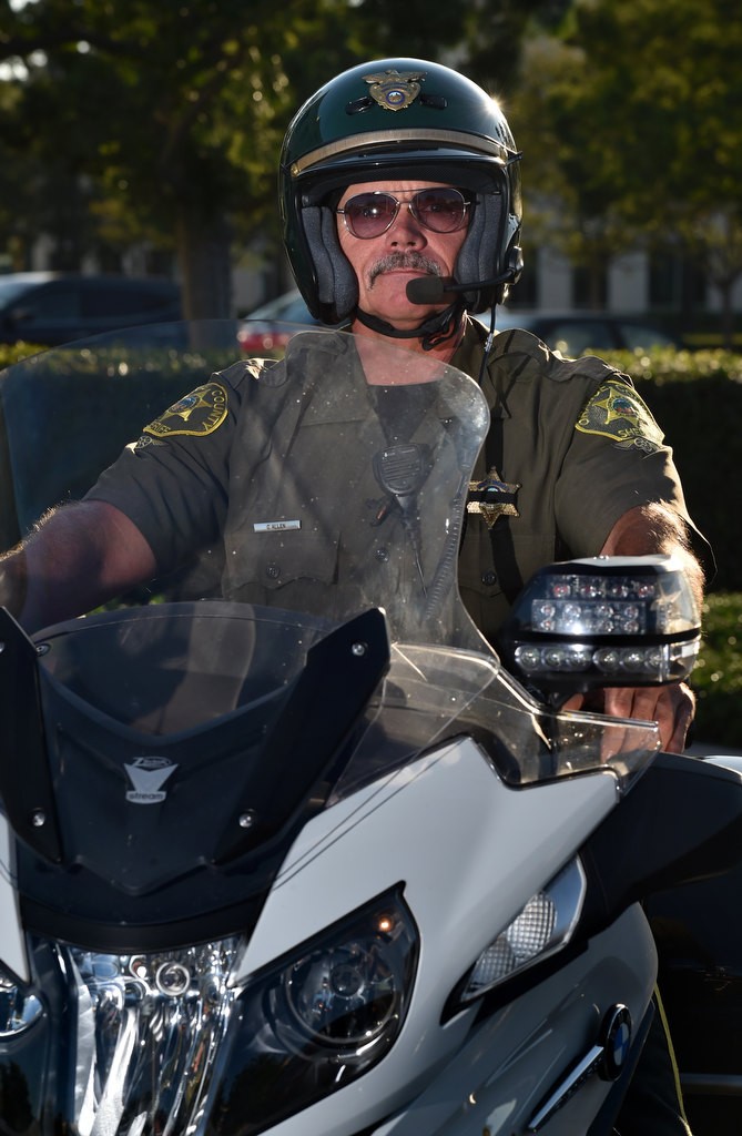 OC Sheriff Department Motor Dep. Greg Allen. Photo by Steven Georges/Behind the Badge OC