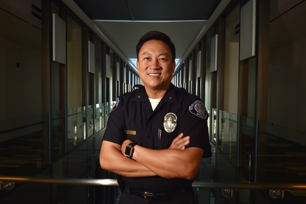 Timothy Vu, Westminster PD's new deputy chief. Photo by Steven Georges/Behind the Badge OC