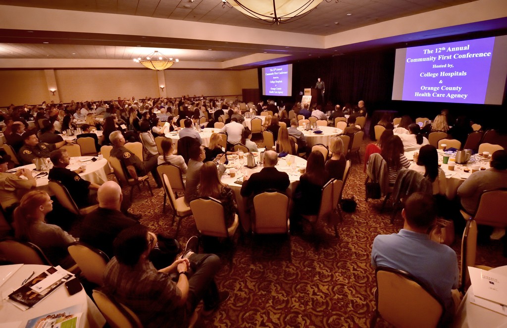 More than 500 people turned out for the 12th Annual Community First Conference at the Wyndham Anaheim hotel in Garden Grove. Photo by Steven Georges/Behind the Badge OC