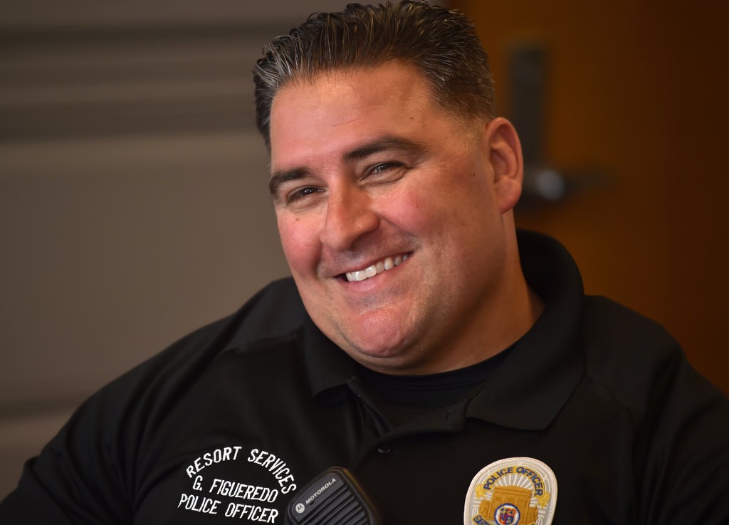 Garden Grove PD Officer George Figured of the GGPD Resort Services Team. Photo by Steven Georges/Behind the Badge OC