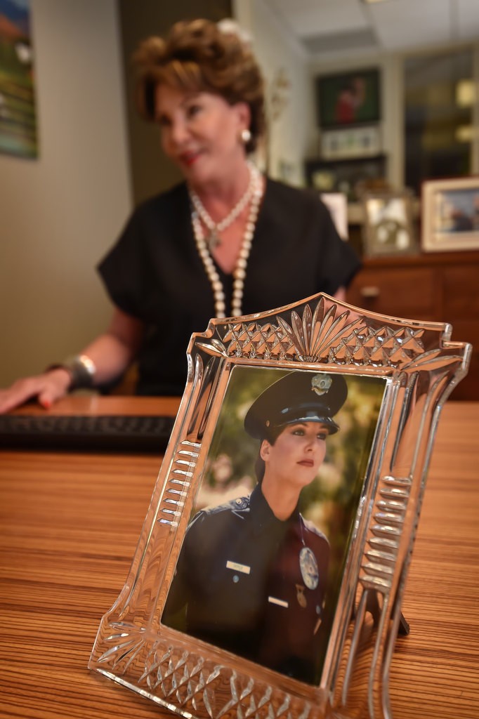 Adrienne Brandes, a former Los Angeles police officer and a GRIP pioneer. Photo by Steven Georges/Behind the Badge OC