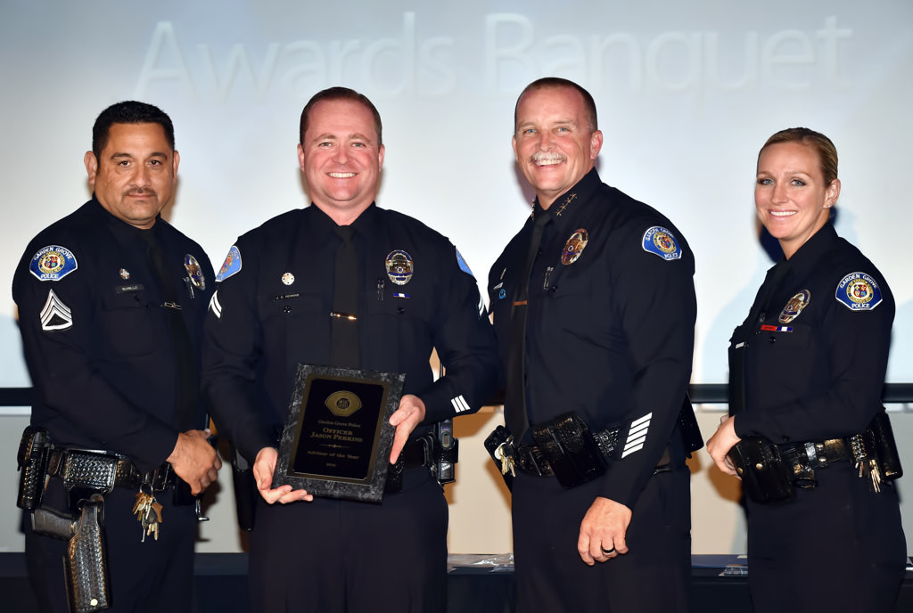 Garden Grove PD honors its explorer post at annual banquet - Behind the ...