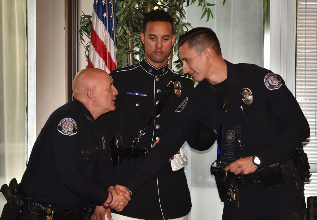 Westminster Police Department hosts awards ceremony honoring employees ...