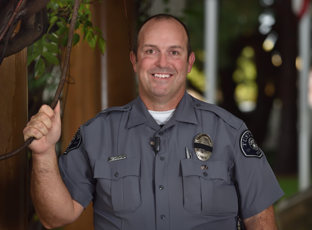 Tustin Police Services Officer Steve Giddings will do just about anything f...