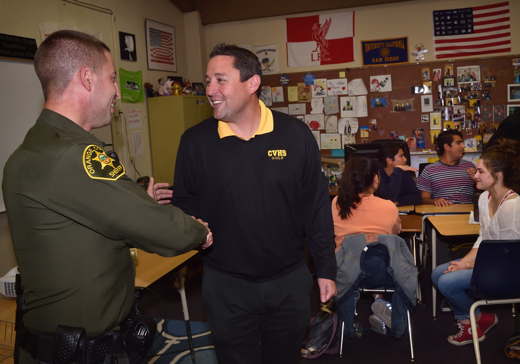 Mission Viejo deputy surprises high school instructor during ...
