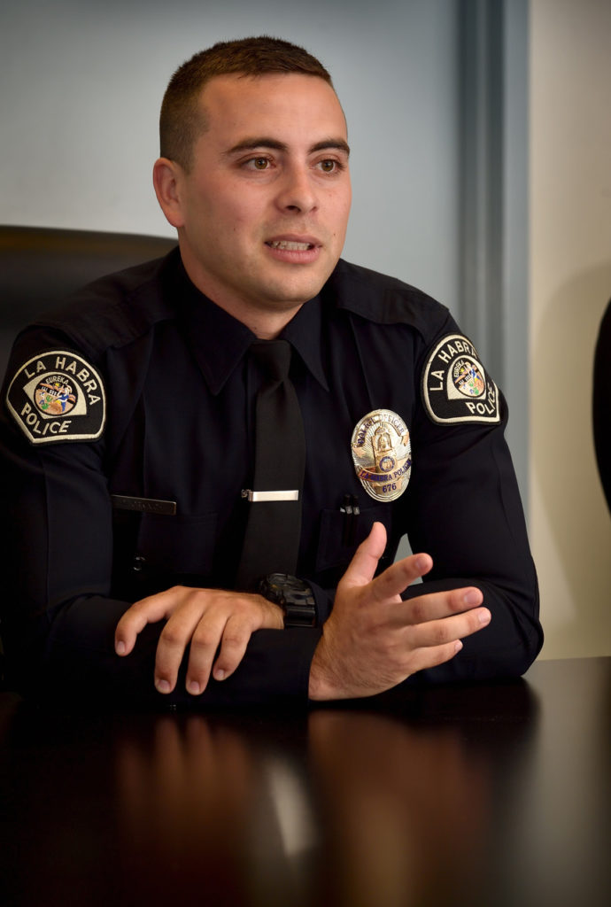 La Habra police department two new officers Behind the Badge