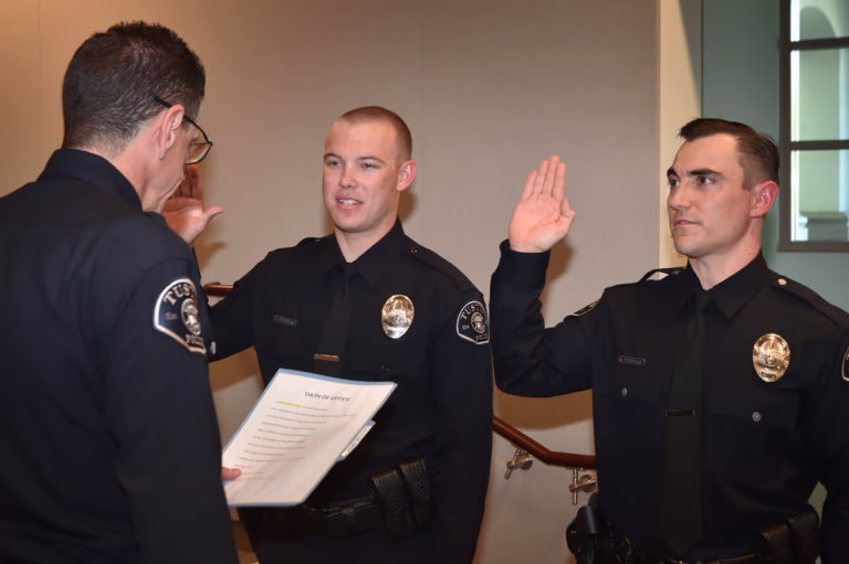 Tustin Police Department Promotes Lieutenant, Swears In Two New ...