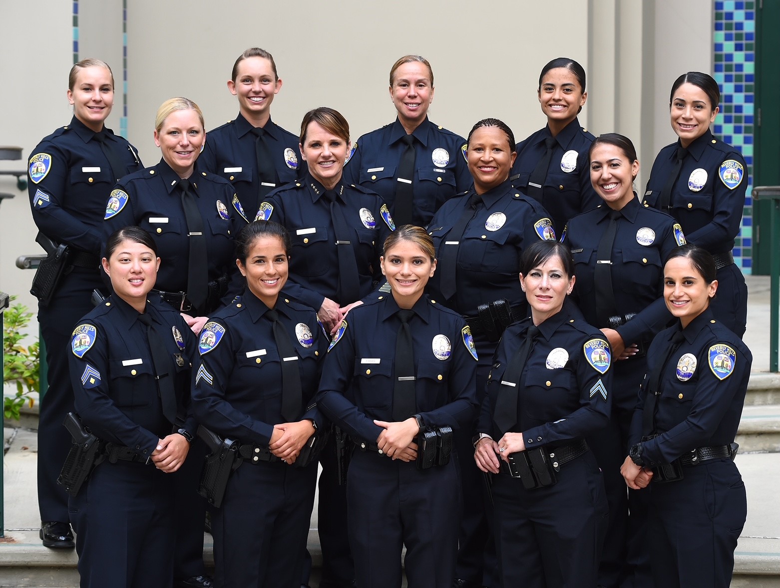 For Beverly Hills Pd Progress Can Be Measured In Locker Space Behind The Badge