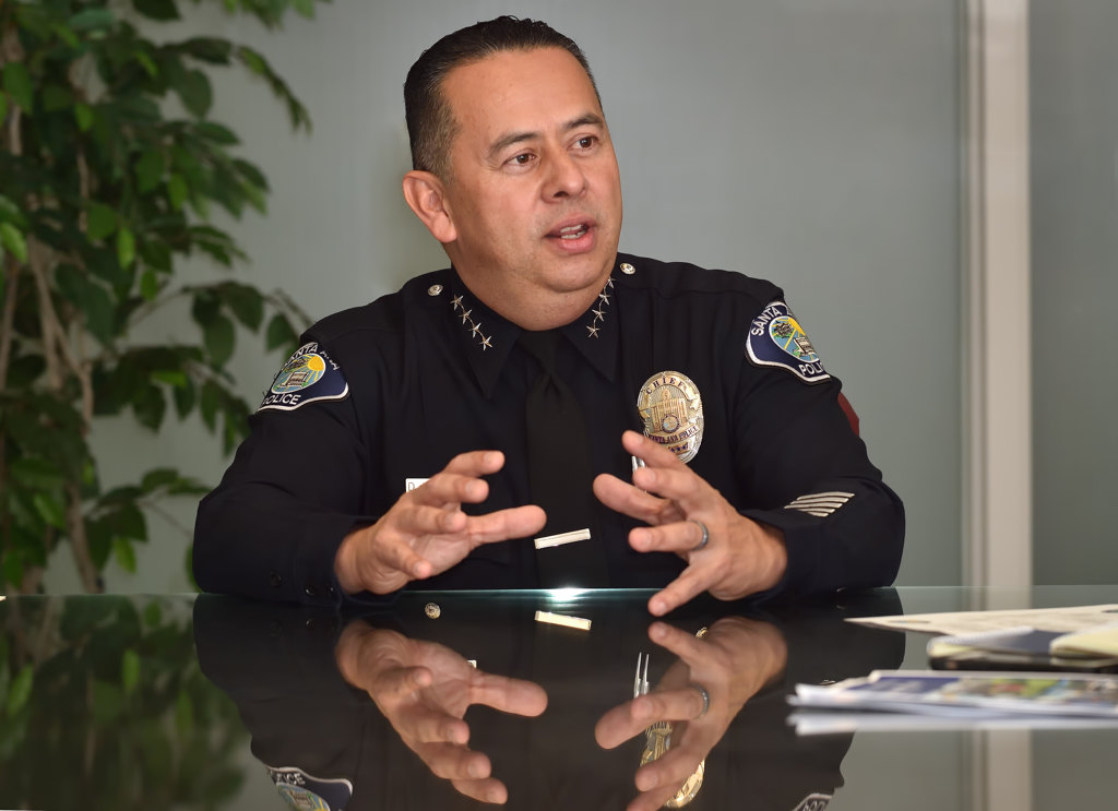 Santa Ana police focus on facilitating safe protests - Behind the Badge