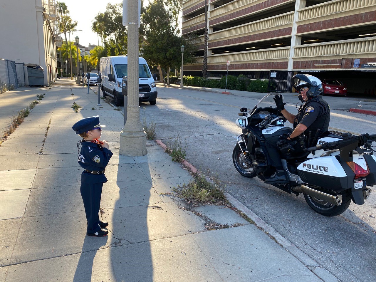 Pasadena Police Department has a fan with 4-year-old - Behind the Badge