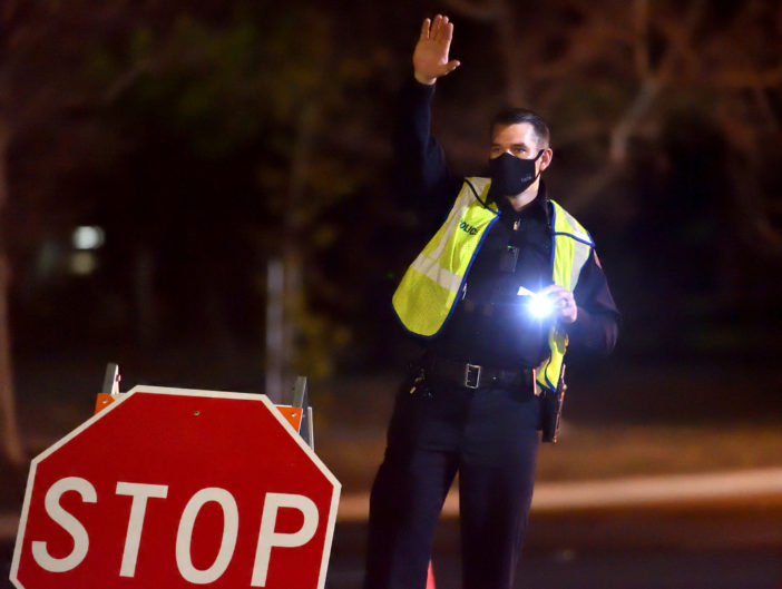 Tustin Police Conduct First DUI Checkpoint Of The COVID-19 Era - Behind ...