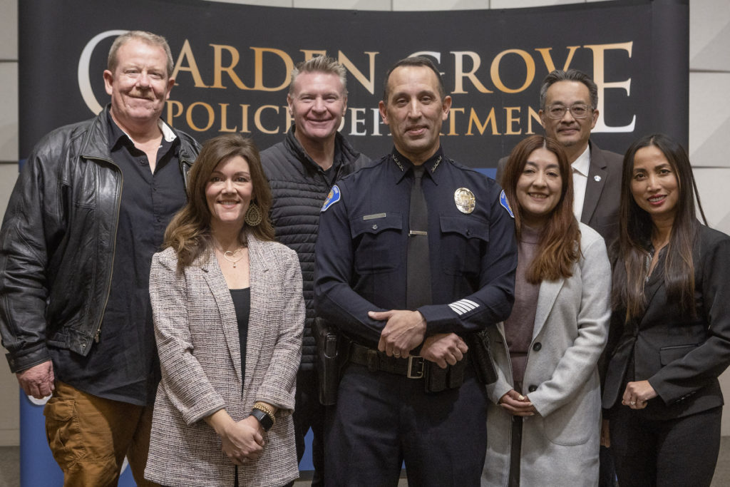 Garden Grove Swears In New Chief Of Police Behind The Badge 0912