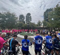 Police bicyclists hit road for 11th annual memorial ride from Sacramento to OC