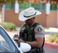 Riverside County Sheriff’s Deputy embraces the iconic white cowboy hat