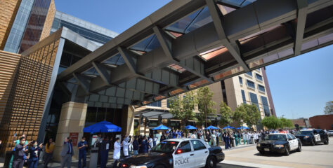 Best of BTB: Anaheim public safety agencies honor staff at UCI Medical Center with procession;  health care workers say love goes both ways