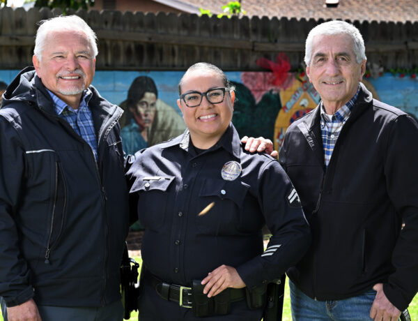 Early encouragement in girl’s native Spanish from former Anaheim Captain Joe Vargas lifted her to police career