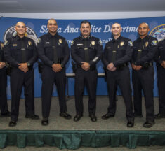 Six officers are sworn in at Santa Ana Police Department